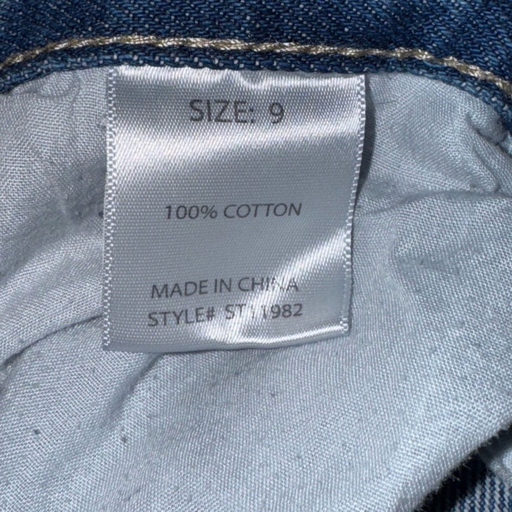 Breathtaking Butterflies Non Stretch Jeans - Medium Blue Wash - Picture 9 of 9